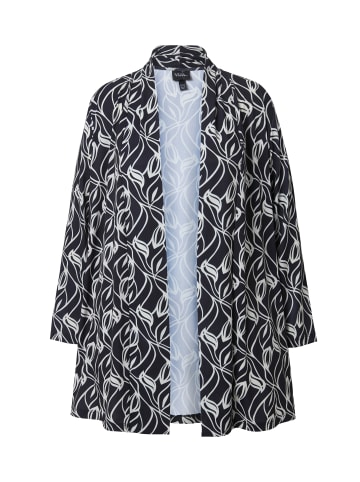 Ulla Popken Shirtjacke in schwarz