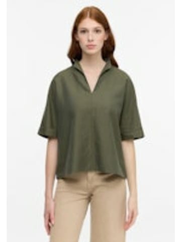 Eterna Langarmbluse für Damen in olive