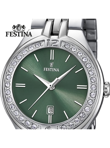 Festina Analog-Armbanduhr Festina Mademoiselle silber mittel (ca. 32,5mm)