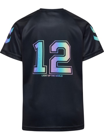 Hummel Shirt "Shimmer T-Shirt S/S" in Schwarz
