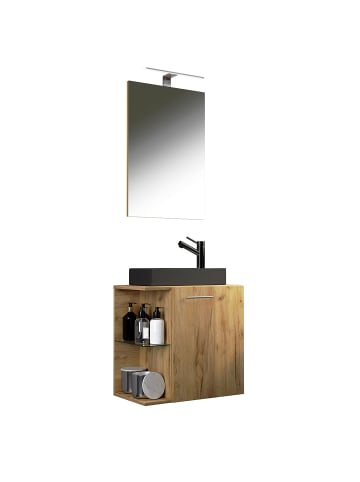 ebuy24 Badmöbelset HausaBL Eiche Eiche dekor 52 x 34 cm