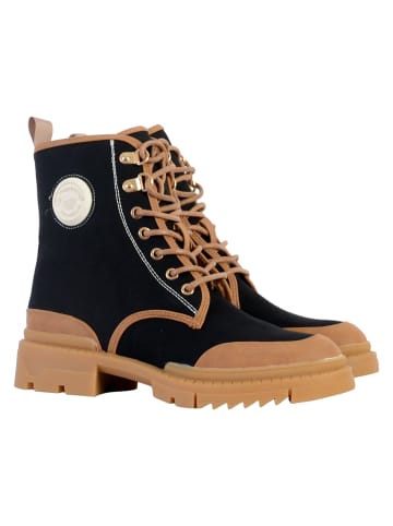 Les Tropéziennes par M Belarbi Dypster-Stiefel aus Leder Schwarz