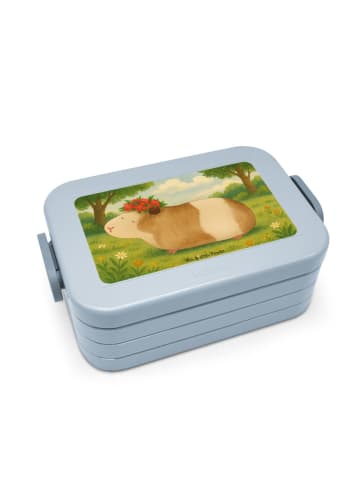 Mr. & Mrs. Panda Brotdose Meerschweinchen Weisheit Design ohne S... in Blau Pastell