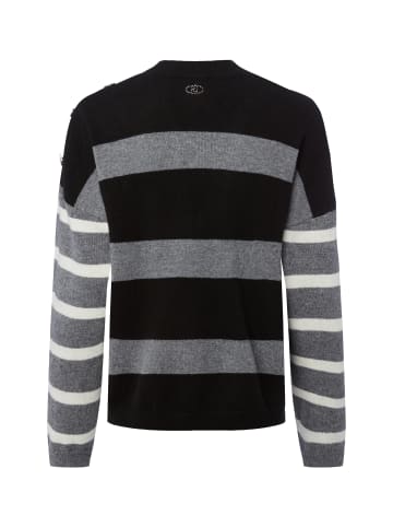 Liu Jo Strickpullover Maglia chiusa in schwarz grau - 0001