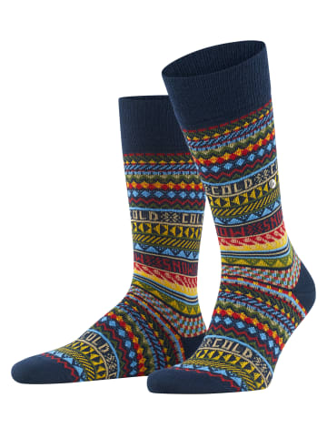 Burlington Socken Snow Isle in Marine