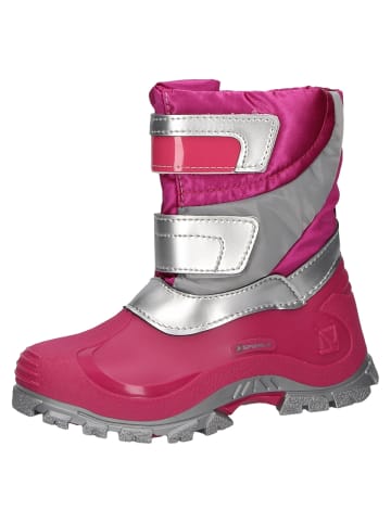 Spirale Kinder-Winterstiefel Simon gefüttert in fuxia