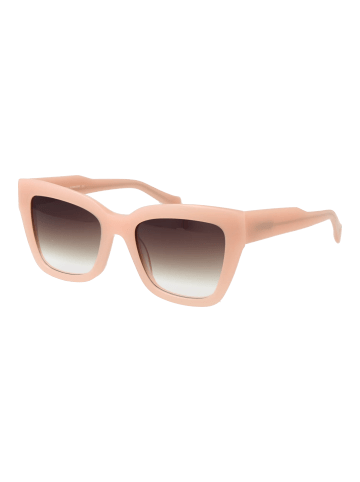 Bulget Frauen Sonnenbrille Katzenauge Rose