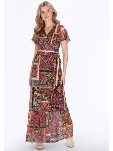 usha FESTIVAL Women Dress in black multicolor