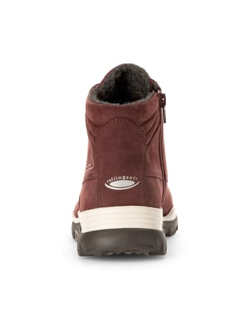 rollingsoft Komfort Stiefel in Rot