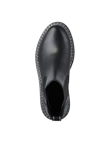 Marco Tozzi Chelsea Boots in Schwarz