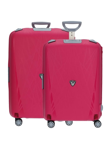 Roncato Light - 4-Rollen-Trolley Set 2tlg. M/L (smeraldo) in magenta