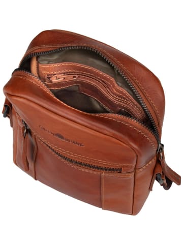 Greenburry Umhängetasche Newport Travel Umhänger Small in Caramel