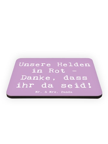 Mr. & Mrs. Panda magnet Spruch Feuerwehrmann Helden mit Spruch in Lavendeltraum