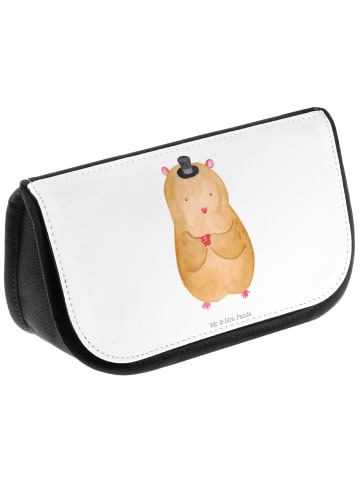 Mr. & Mrs. Panda Kulturbeutel Hamster Hut ohne Spruch in Weiß