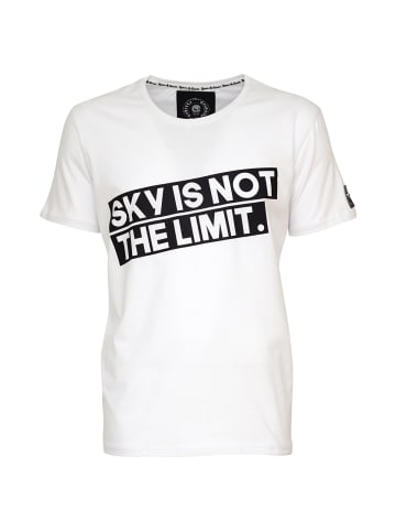 Roberto Geissini Sky is not the limit T-Shirt Weiß