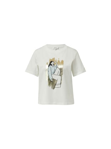 S.OLIVER RED LABEL T-Shirt in creme