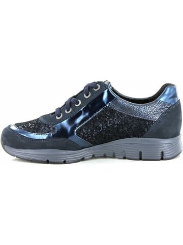 Mephisto Komfort Schnürer für Damen in dunkel-blau
