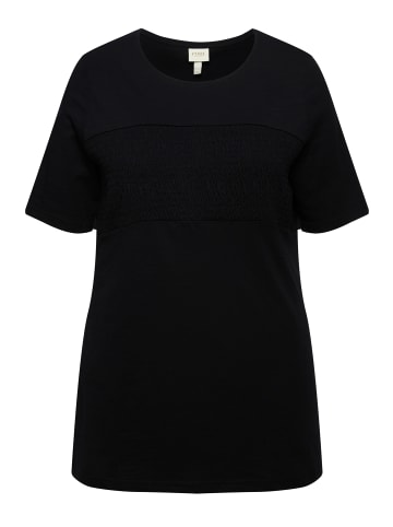 Ulla Popken Shirt in schwarz