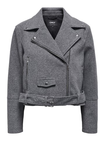 ONLY Jacke in Medium Grey Melange