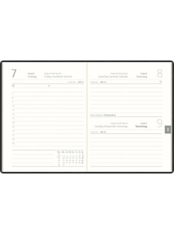 TeNeues Calendars & Stationery Kalender - Zettler Taschenkalender Blauer Engel 1T/1S farblich sortiert (anthra