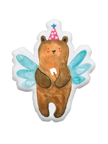 Mr. & Mrs. Panda Kissen Bär Zahnfee ohne Spruch in Weiß