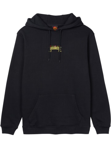 Santa Cruz Hoodie "Guzman Scroll Front Hood" in Schwarz