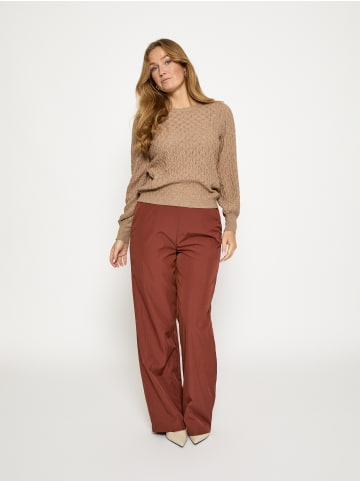 Peppercorn Pullover in Warm Sand Melange