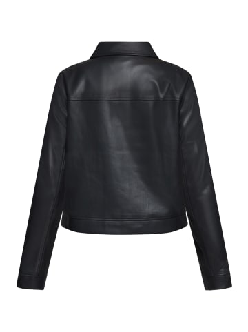 BETTY & CO Lederjacke langarm in Schwarz