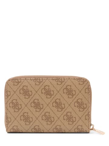 Guess Geldbörse Laurel II in melange braun - 0002