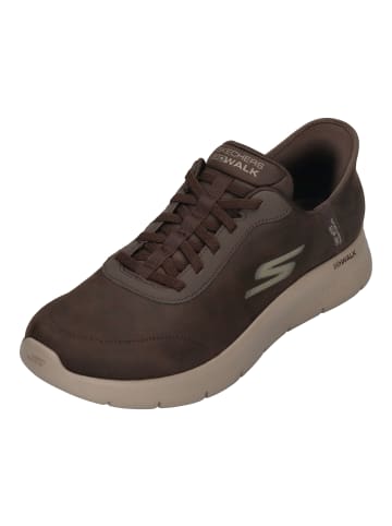 Skechers Sneaker Low GO WALK FLEX HANDS UP 216326 in braun