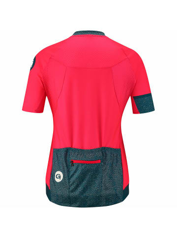 Gonso Radtrikot-1/2-FZ Braila in Pink