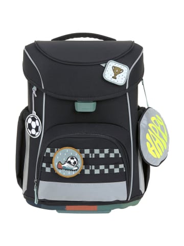 Lässig Ranzenset 7-tlg. Slim Unique black in schwarz