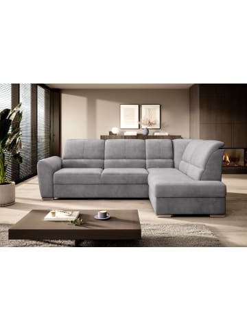 MF Design Silver Recamiere Rechts in Grau -  (L) 270 x (B) 270 x (H) 93 cm