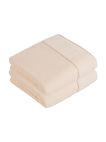 Vossen 2er Pack Handtuch in ivory