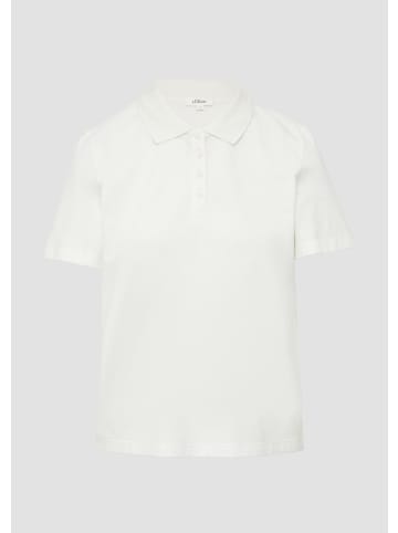 s.Oliver Polo-Shirt in 0210_wollweiß