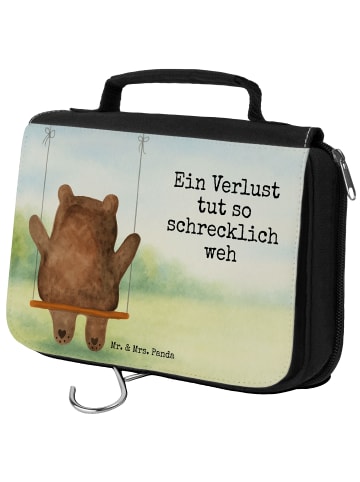 Mr. & Mrs. Panda Badetasche Bär Schaukel Design mit Spruch in Weiß
