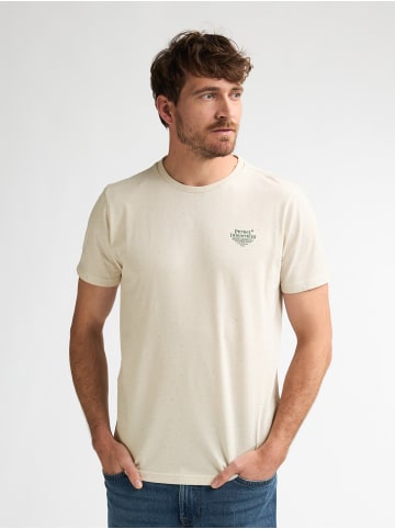 Petrol Industries Logo-T-Shirt Cosmos in Weiß
