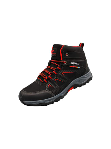 Roadstar Winterschuhe in Schwarz/Rot