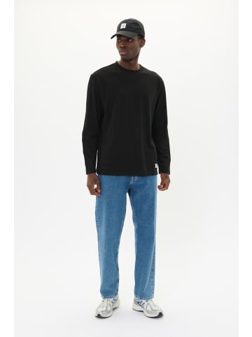 Matinique Langarm-Shirt MAHudson Relaxed fit in Black