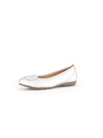 Gabor Fashion sportliche Ballerinas in silber