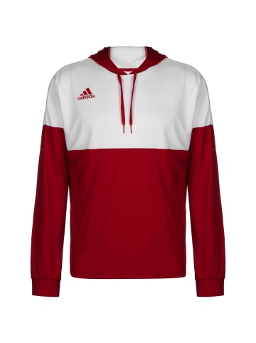 adidas Performance Hoodie Legend Shooter in rot / weiß