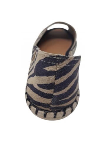 Verbenas Slipper Cruz in Beige
