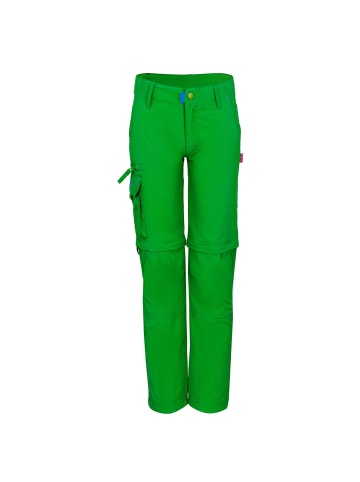 Trollkids Zipp-Off-Trekkinghose Slim Fit Oppland in india green