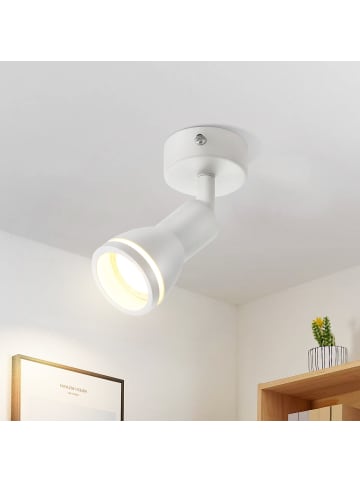 ZMH Deckenleuchte in weiß 1-flammig GU10 L 6cm Deckenspots Max.40W