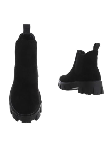 Ital-Design Stiefelette in Schwarz