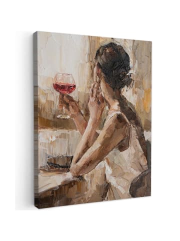 MuchoWow Leinwand bilder Wein (BxH)