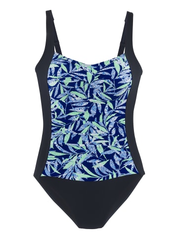 Vivance by Lascana Badeanzug in blau bedruckt