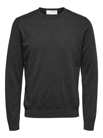 SELECTED HOMME Sweatshirt 'Berg' in dunkelgrau