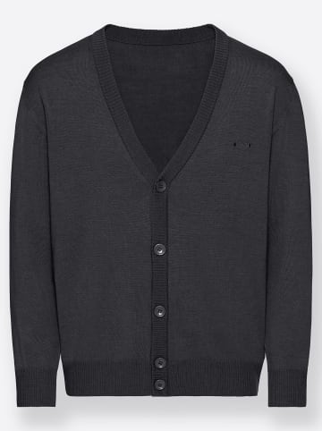 WITT WEIDEN Cardigan in anthrazit-meliert