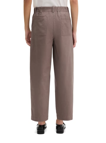 Marc O'Polo Barrel Pants in Chalky Brown